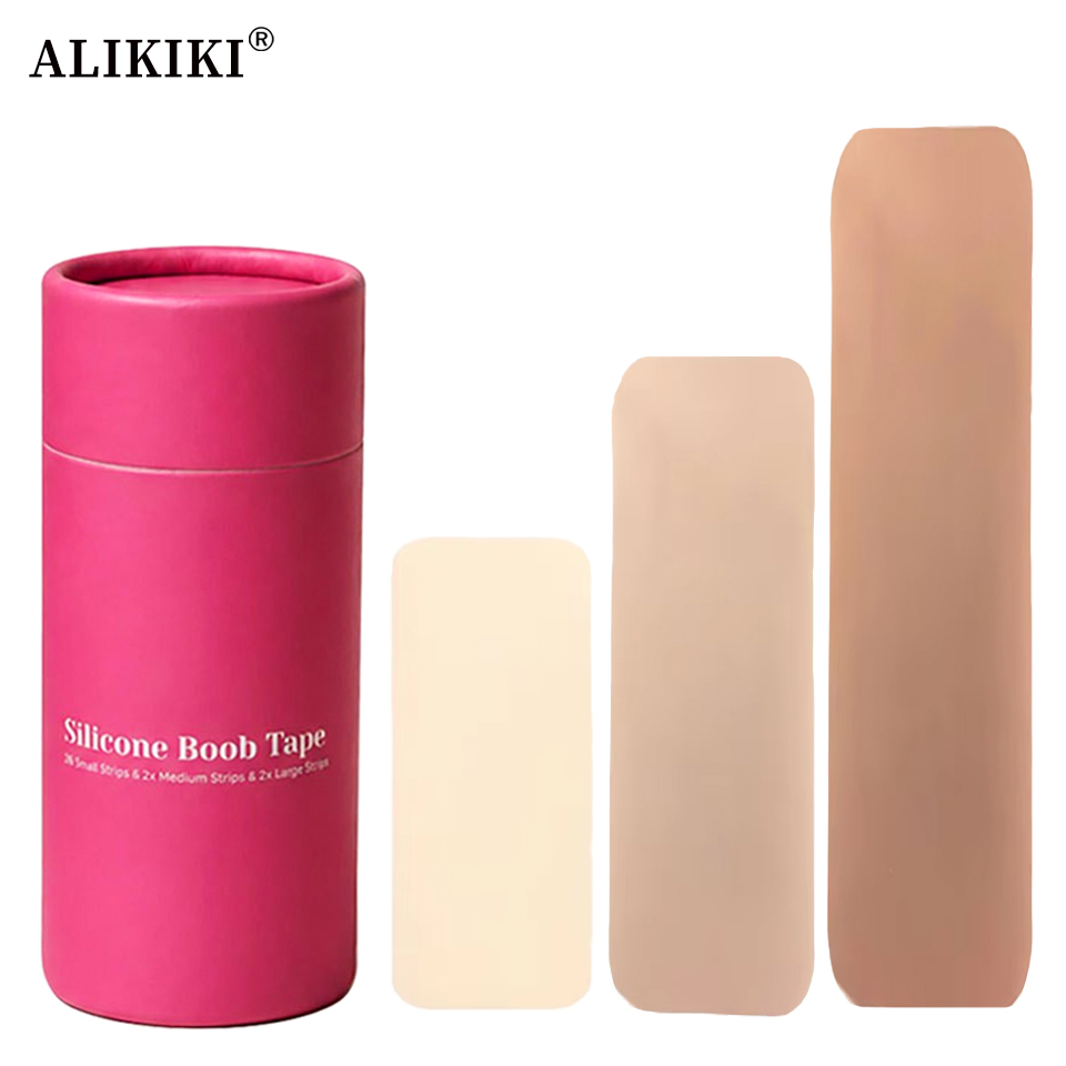6Pcs Reusable Precut Silicone  - Strapless Bra Adhesive ulasan dan harga