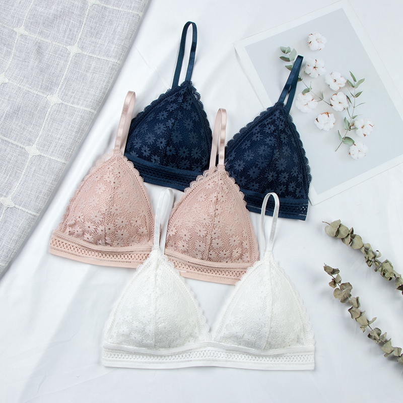 Sexy Floral Lace Bra Top For W - Underwire Bra Padded ulasan dan harga